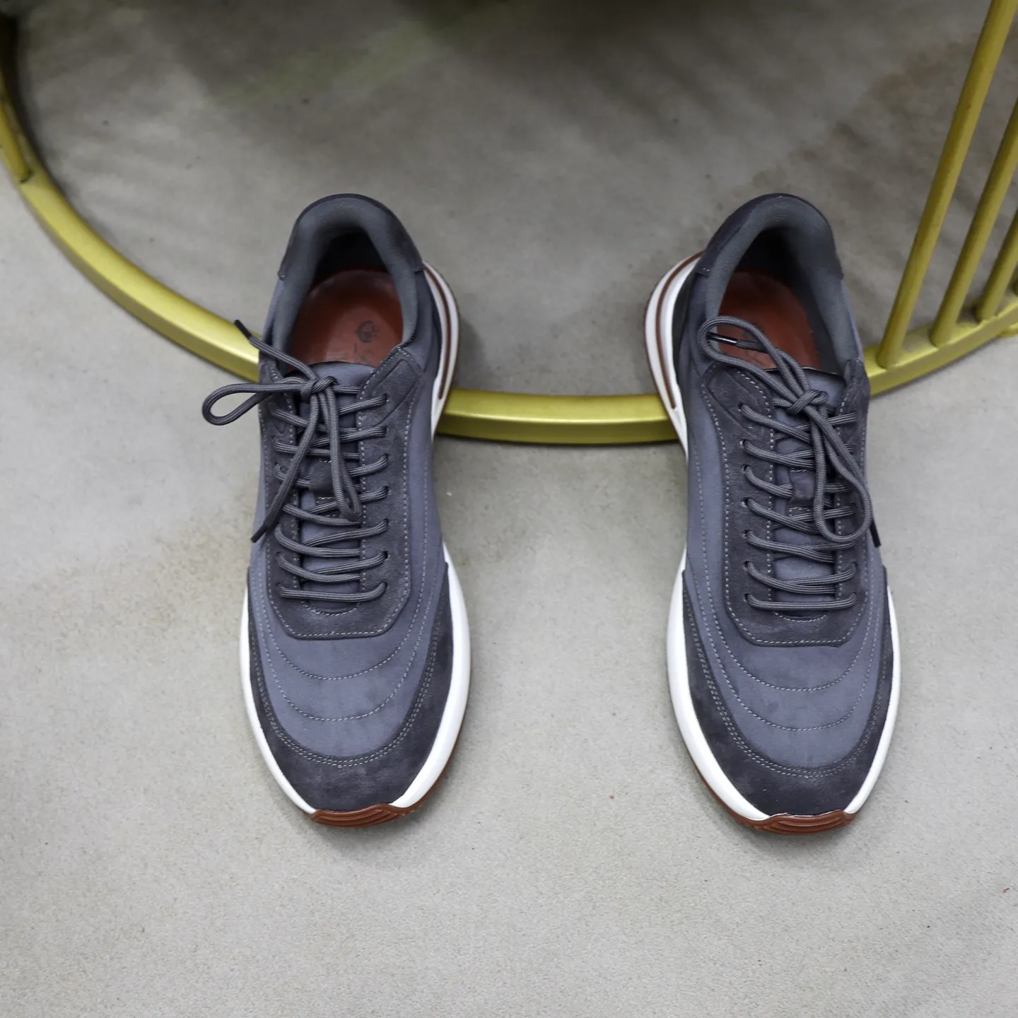 Ex-factory price: 462💰Loropiana LP men's shoes ♞size; 38-44 "45. Customized" original leather splicing. It is really easy to wear, lazy, relaxed, casual, perfect comfort, and there are many color choices, and they all look good with clothes. Is it true that Loropiana can bring social value? “Loropiana is the best thing money can buy”